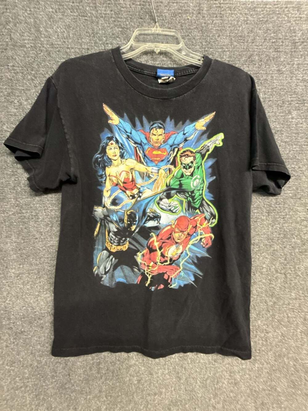 Vintage Justice League DC Comics Graphic T-Shirt Size M